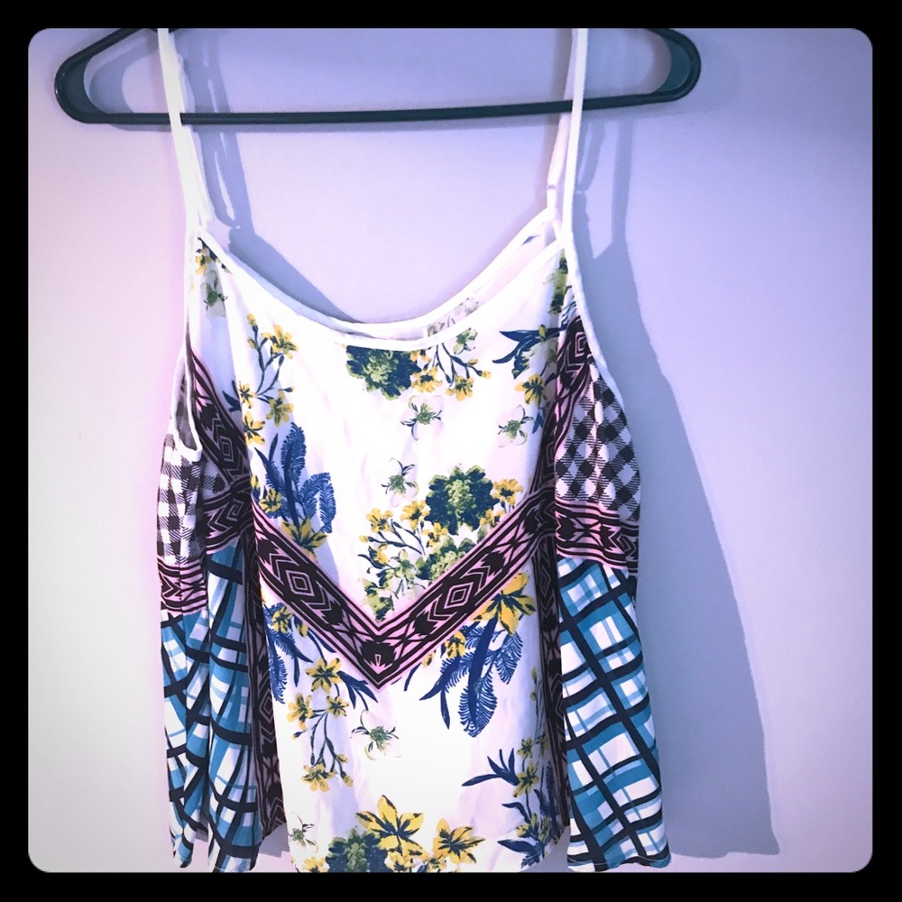 NWOT Large MultiColored Tank
